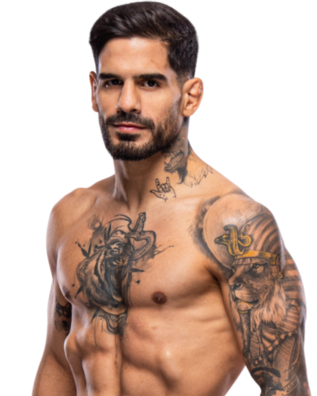 Alberto Montes — Featherweight fighter portrait