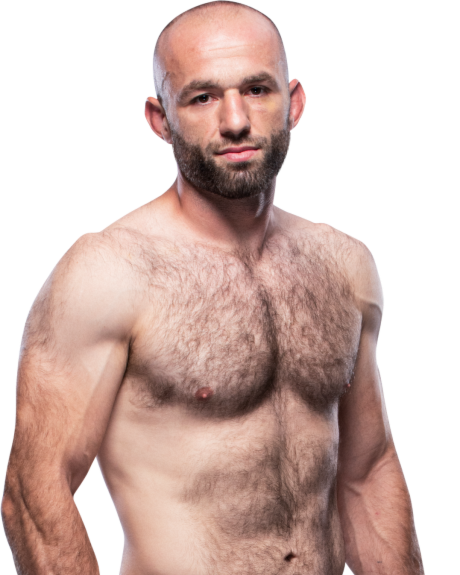 Alen Amedovski — Middleweight fighter portrait