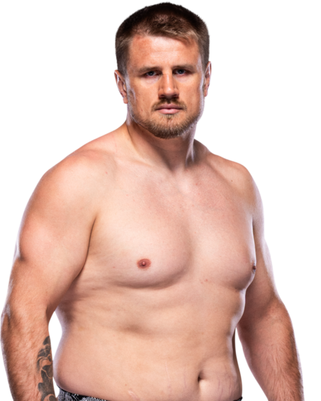 Alexandr Romanov — Heavyweight fighter portrait