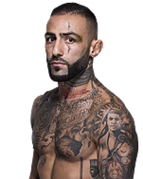 Ashkan Mokhtarian — Flyweight fighter portrait