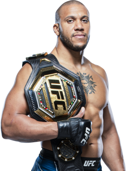 Ciryl Gane — Heavyweight fighter portrait