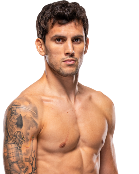 Claudio Puelles — Lightweight fighter portrait