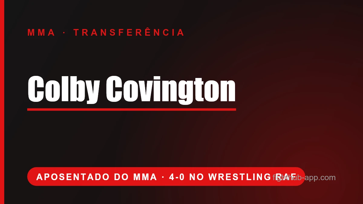 Colby Covington — FightHub
