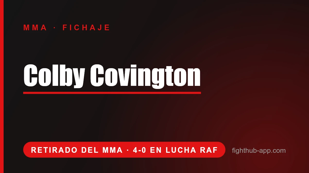 Colby Covington — FightHub
