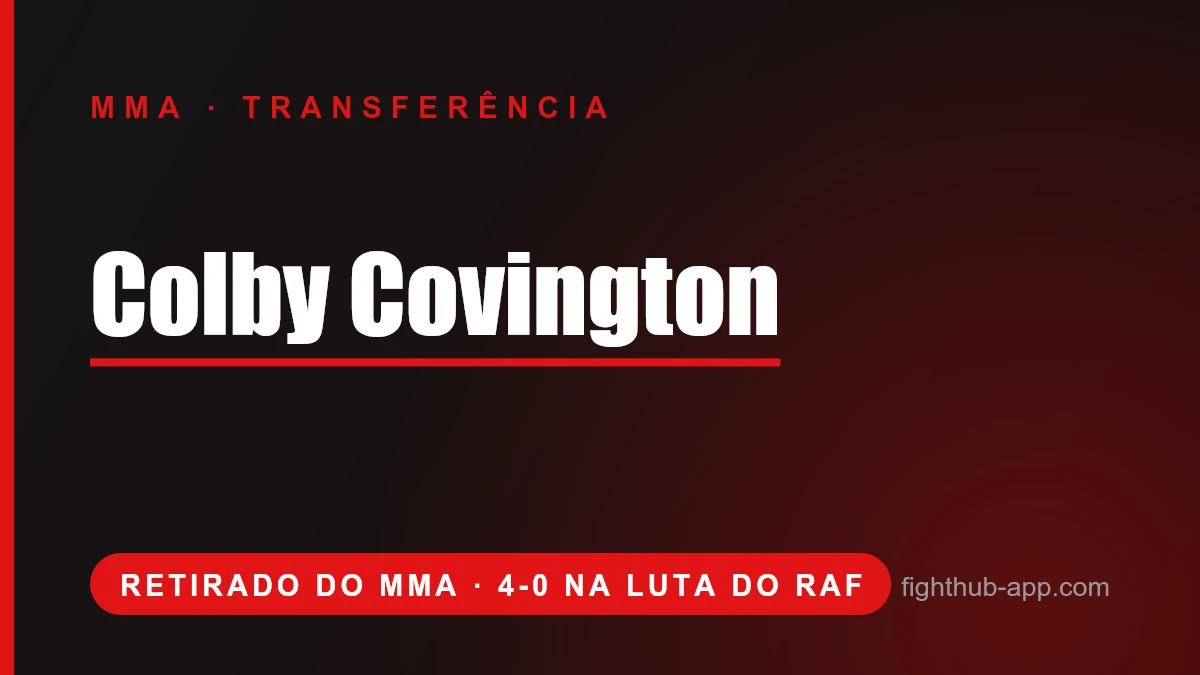 Colby Covington — FightHub