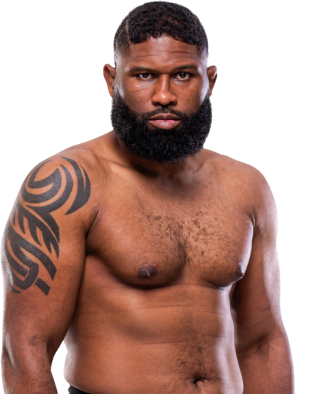 Curtis Blaydes — Heavyweight fighter portrait