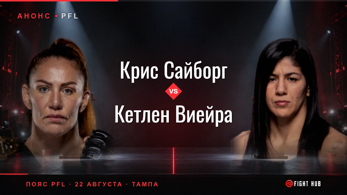 Крис Сайборг vs Кетлен Виейра — FightHub