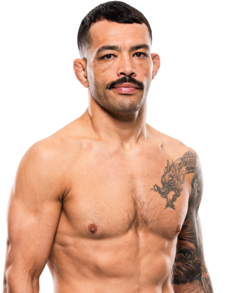 Dan Ige — Featherweight fighter portrait