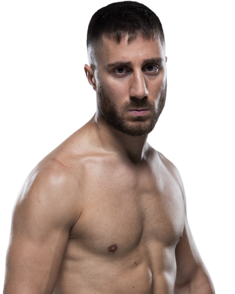 Daniel Teymur — Featherweight fighter portrait
