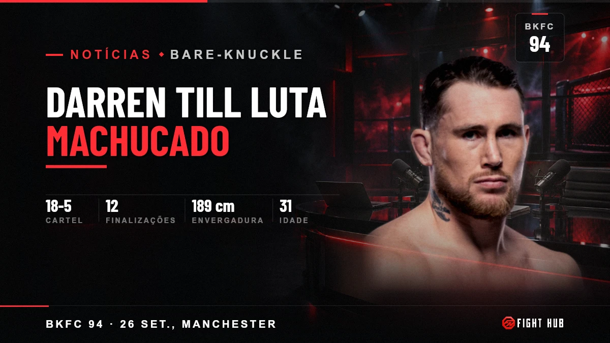 Darren Till luta machucado — FightHub