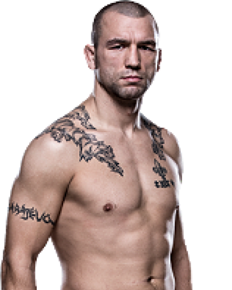Elvis Mutapcic — Middleweight fighter portrait
