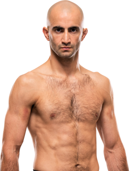 Giga Chikadze — Featherweight fighter portrait