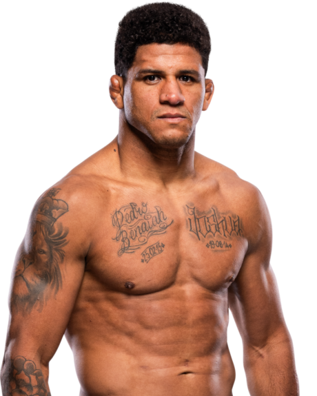 Gilbert Burns — Welterweight fighter portrait