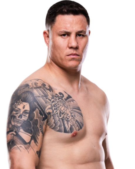 Jhonata Diniz — Heavyweight fighter portrait