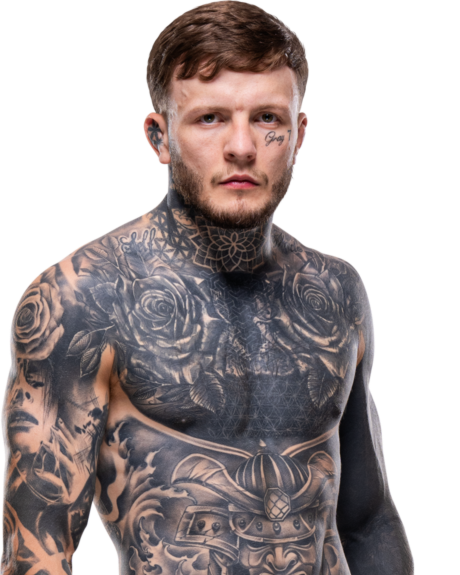 Jordan Vucenic — Lightweight fighter portrait