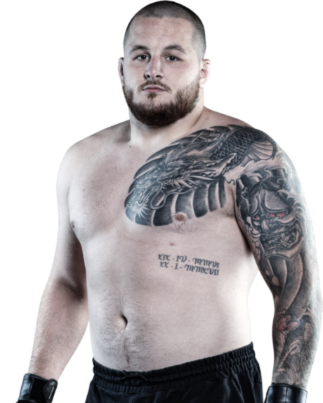 Jovan Leka — Heavyweight fighter portrait