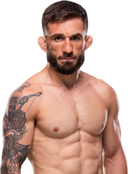 Kaan Ofli — Featherweight fighter portrait