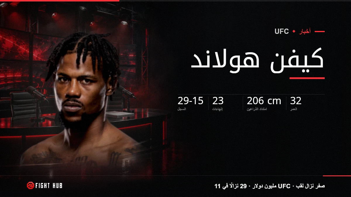 كيفن هولاند — FightHub