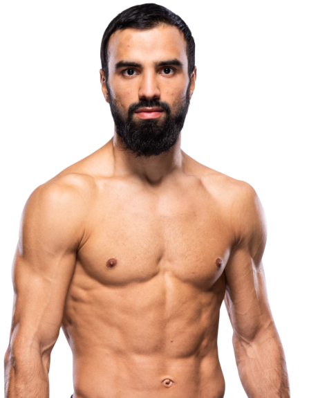 Khusein Askhabov — Featherweight fighter portrait