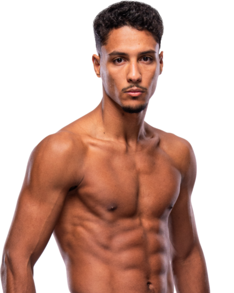 Marwan Rahiki — Featherweight fighter portrait