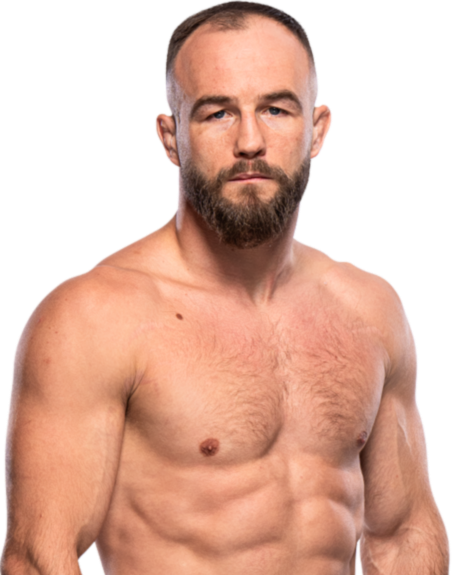 Mateusz Rebecki — Lightweight fighter portrait