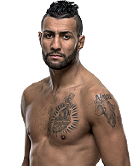 Mehdi Baghdad — Lightweight fighter portrait
