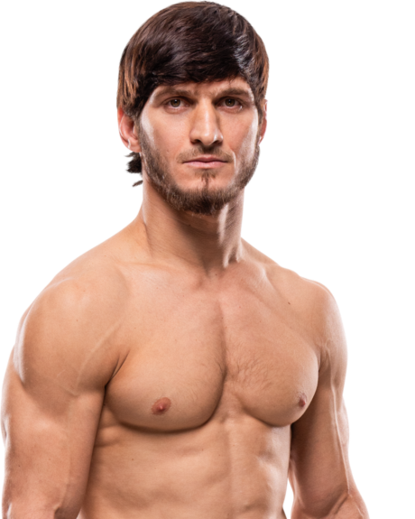 Movsar Evloev — Featherweight fighter portrait
