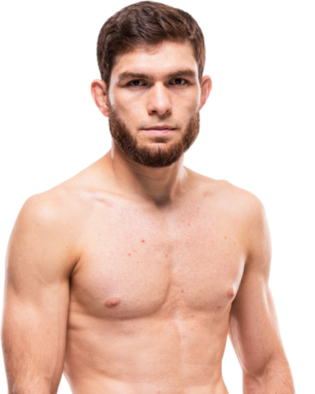 Nurullo Aliev — Lightweight fighter portrait