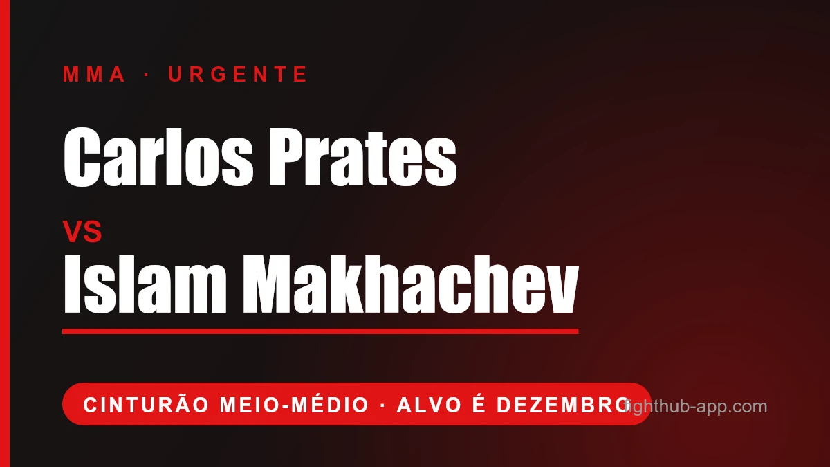 Carlos Prates vs Islam Makhachev — FightHub