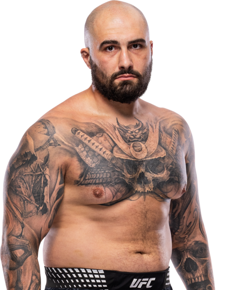 Sean Sharaf — Heavyweight fighter portrait