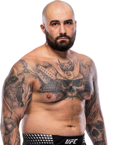 Sean Sharaf — Heavyweight fighter portrait