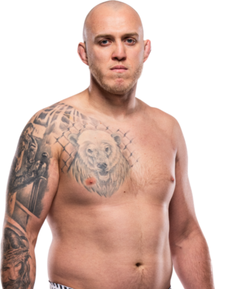 Serghei Spivac — Heavyweight fighter portrait