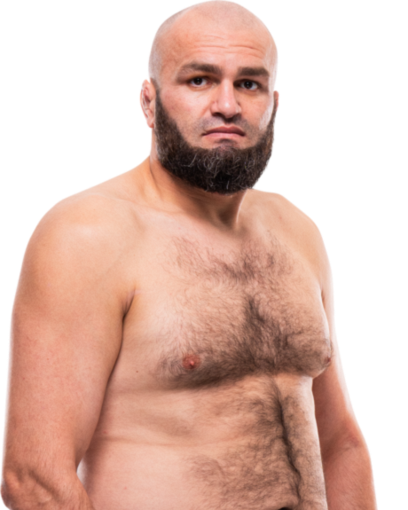 Shamil Gaziev — Heavyweight fighter portrait