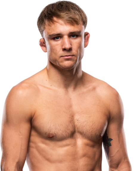 Shane Collins — Featherweight fighter portrait