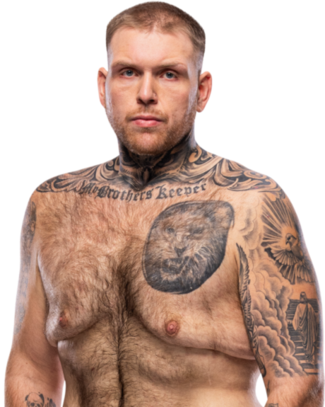 Steven Asplund — Heavyweight fighter portrait