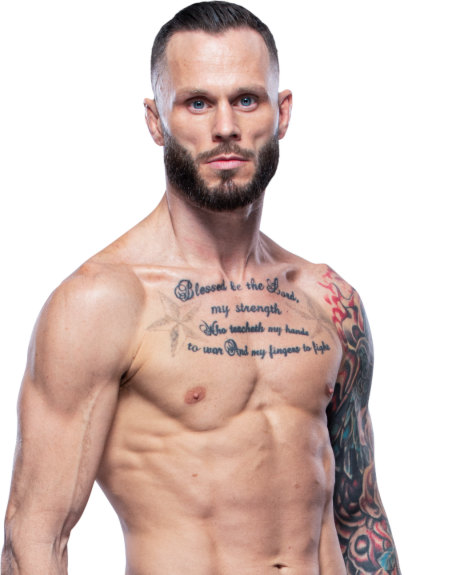 Tony Kelley — Featherweight fighter portrait