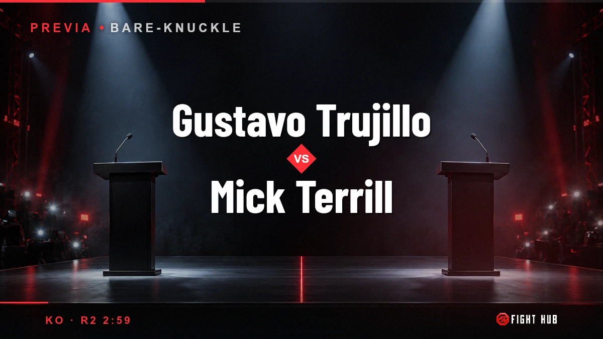 Gustavo Trujillo vs Mick Terrill — FightHub