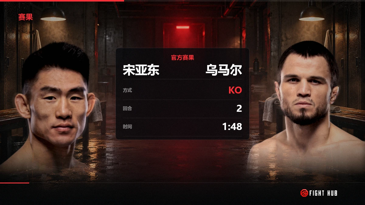 宋亚东 vs 乌马尔 — FightHub