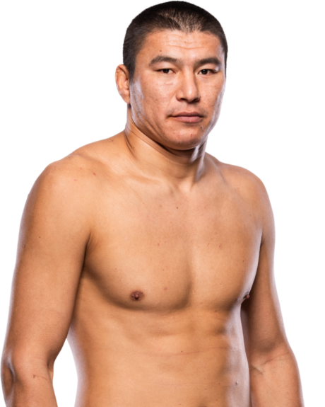 Uran Satybaldiev — Heavyweight fighter portrait