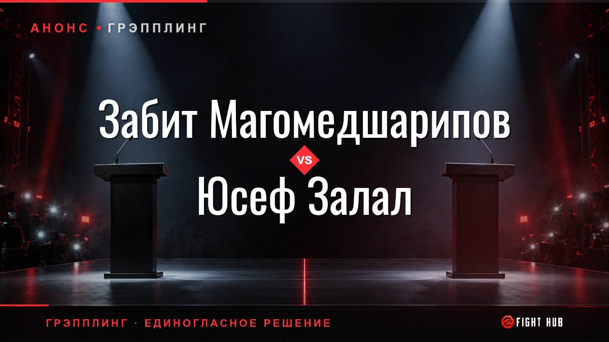 Забит Магомедшарипов vs Юсеф Залал — FightHub
