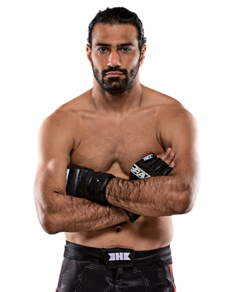 Ahmed Labban — fighter portrait