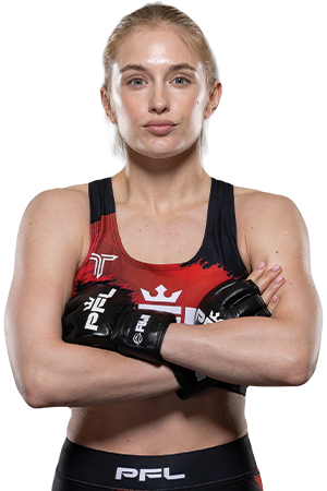 Aleksandra Savicheva — fighter portrait