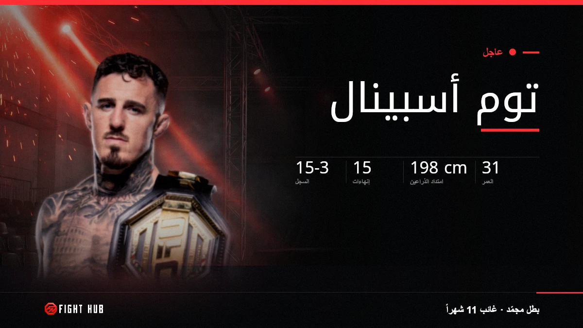 توم أسبينال — FightHub