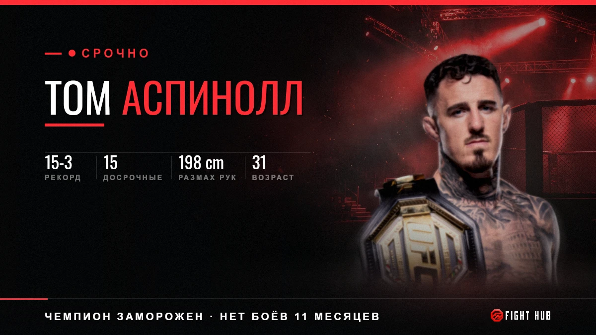 Том Аспинолл — FightHub