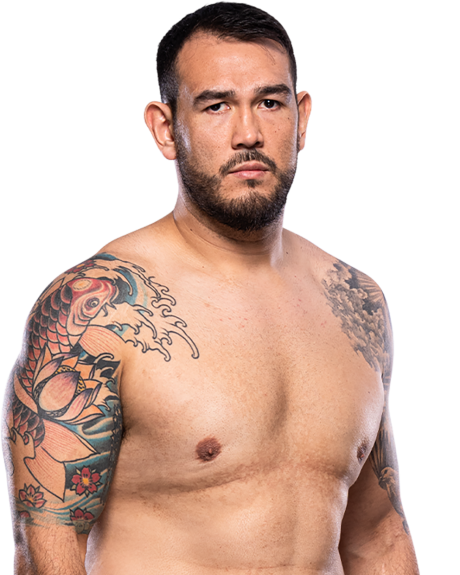 Augusto Sakai — Heavyweight fighter portrait
