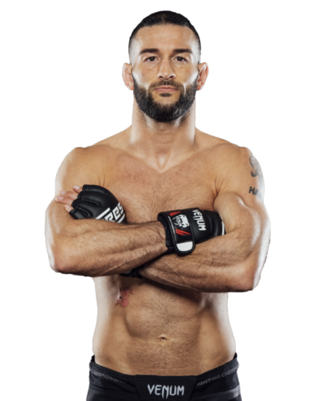Bobby Pallett — fighter portrait
