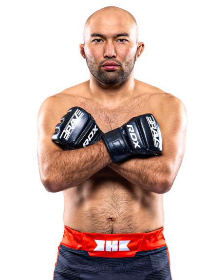 Dias Yerengaipov — fighter portrait