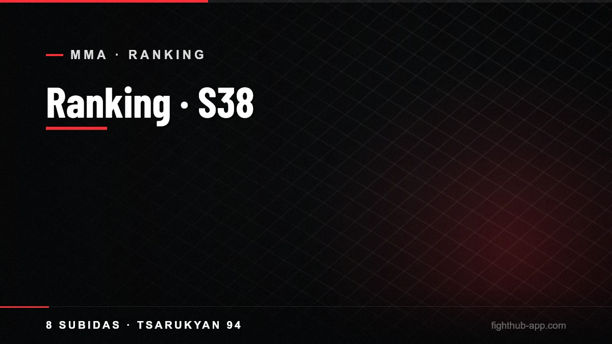 Ranking · S38 — FightHub