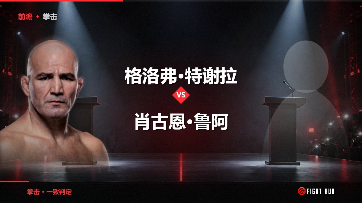 格洛弗·特谢拉 vs 肖古恩·鲁阿 — FightHub