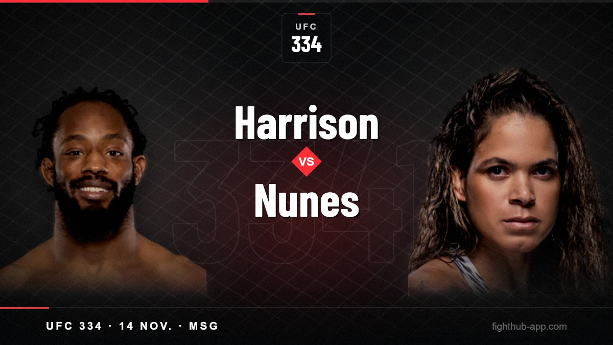 Harrison vs Nunes — FightHub